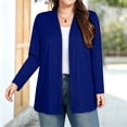 thumbnail image 6 of FchengtaiS Womens Long Sleeve Open Front Cardigan Spring Fall Casual Lightweight Cardigans, 6 of 7