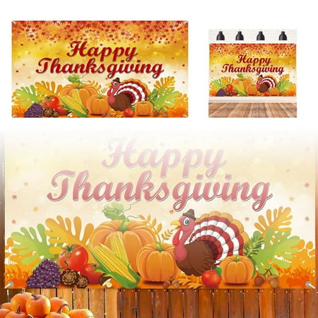 

MIUBAGIAL the Spirit of Thanksgiving with Our Beautifully Designed Banner!（180x110cm）