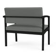 thumbnail image 3 of Pemberly Row Chaise d'Attente pour Réception Bariatrique - Acier Noir / Gris Pâle, 3 of 5