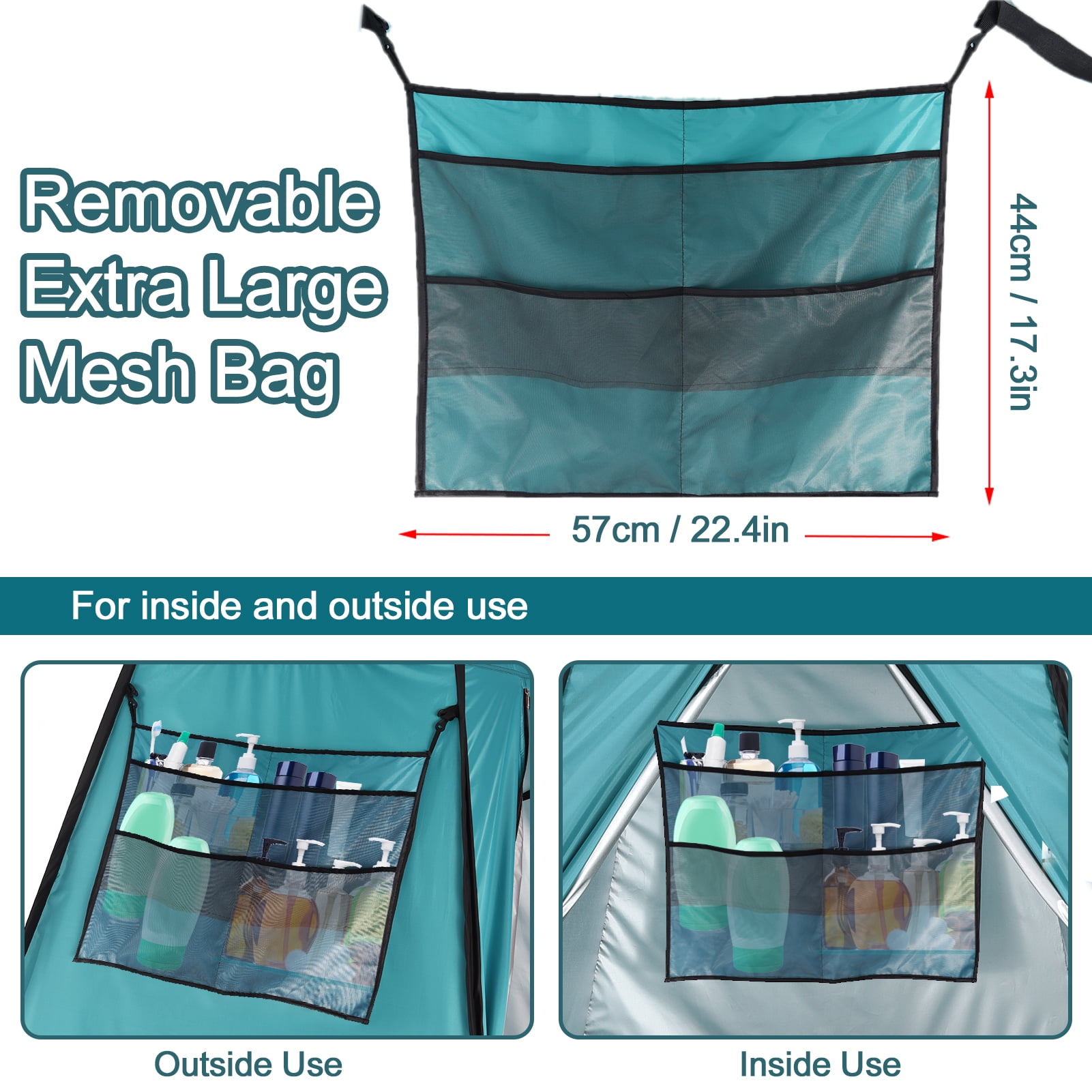 TOMSHOO Portable Outdoor Shower Bath Changing Fitting Room Tent