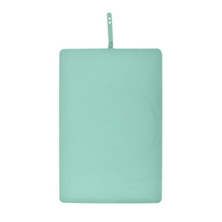 

VeliToy Extra Large Kitchen Tools Silicone Pad for Rolling Dough Pizza Dough Non-Stick Maker Holder Kitchen Tools(Mint Green)