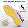 thumbnail image 6 of Leisfit Womens Slippers Wide Diabetic Shoes for Women Adjustable Swollen Feet Outdoor Indoor Walking Shoes, 6 of 6
