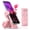 Pink, variant on Bluetooth Remote Control With Phone Stand, Page Turner and Camera Shutter for Kindle App, Iphone, Ipad, Android, Ios and Tablet