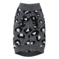 thumbnail image 3 of Topumt Dog Sweater Leopard Pattern Dog Turtleneck Sweaters Knitwear Warm Pet Sweater for Fall Winter, 3 of 6