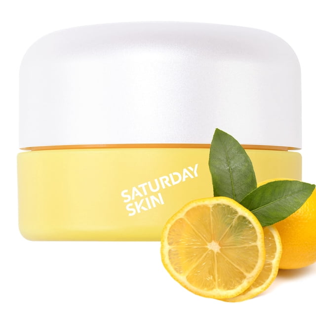 Crema para ojos Saturday Skin Yuzu, vitamina C, niacinamida, 15 ml, para mujeres