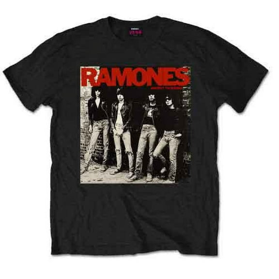 Men's Ramones Rocket to Russia T-shirt Small Black