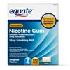 Equate Nicotine Uncoated Gum 2 mg, Original Flavor, 170 count