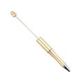 thumbnail image 4 of Clearance Under $1.09! 1PC DIY Beaded Pen, 1.0mm Pre-Drilled Ballpoint Pen with Black Ink for Customization, Plastic, for Gifting & Crafting, 15x2cm, Gold, 4 of 5