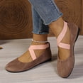 thumbnail image 2 of Taqqpue Women's Flats Shoes Women's Fashion Casual Spring Summer Soft Soles Comfortable Commuting Flat Shoes Loafer Shoes for Women, 2 of 7