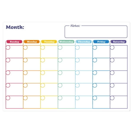 

RKZDSR Magnetic A3 Monthly Schedule Customized Refrigerator Sticker Erasable Schedule Message Board Soft Whiteboard Pet Writing Board