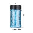 thumbnail image 2 of 3.5oz/100g Light Blue Holographic Glitters Powder Mixed Chunky & Fine Flakes Iridescent Sequins for Nail, Hair, 2 of 7