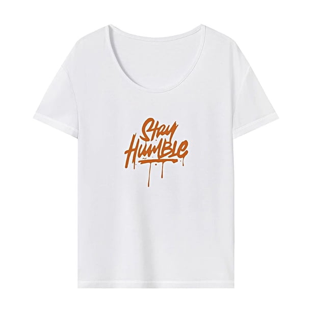 Camiseta para mujer, camiseta básica elegante de verano para deportes, oficina, caminar, regalo para mujer XL