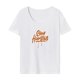 thumbnail image 1 of Camiseta para mujer, camiseta básica elegante de verano para deportes, oficina, caminar, regalo para mujer XL, 1 of 7
