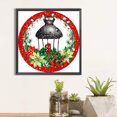 thumbnail image 3 of Pintura de diamante 5D DIY Taladro redondo completo Día de Navidad Decoración del hogar Arte FLhrweasw Nuevo, 3 of 9