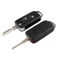 thumbnail image 5 of YIQIXIN 2 Button Flip Key Cover For Mercedes C CL S SL SLK ML Benz W168 W124 W202 W203 B200 A160 E113 A C E Replacement Shell, 5 of 7