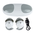 thumbnail image 2 of Écouteurs-boutons, Écouteurs BT à Réduction de Bruit avec Étui de Recharge, Écouteurs Stéréo Intra-Auriculaires pour Dormir, Conduire, Faire de la Randonnée, Faire du Vélo, 2 of 7