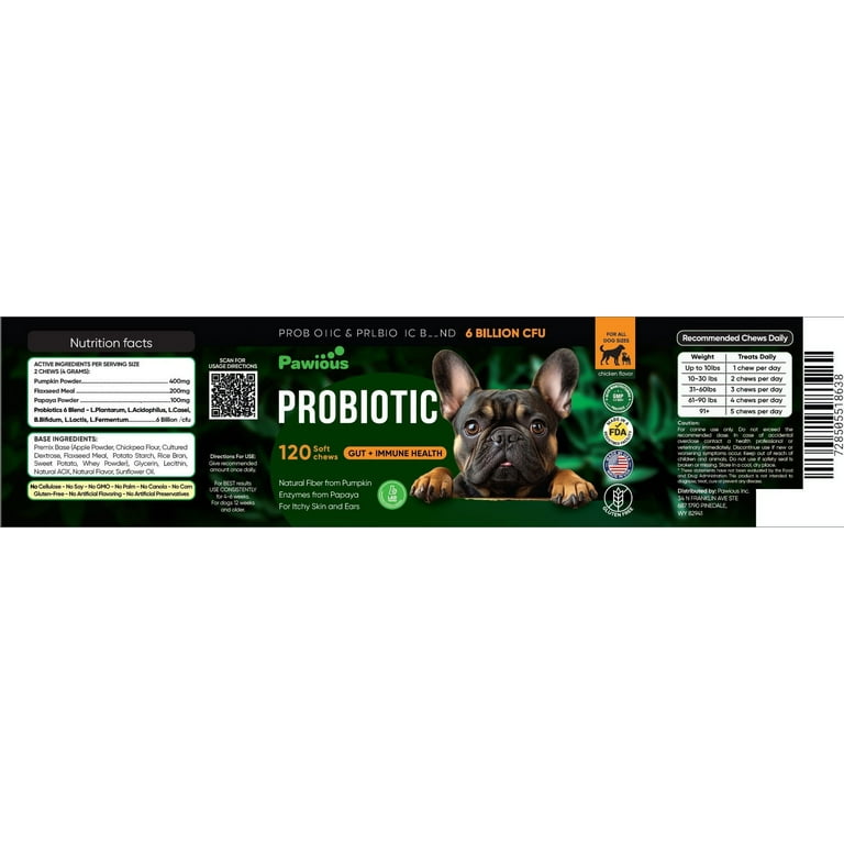Probiotics for Dogs Gut Health, Digestion, Immunity, Sint Maarten Probiotics for Dogs Gut Health, Digestion, Immunity, Sint Maarten