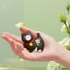 thumbnail image 2 of Figura de gato de la suerte de cerámica hecha a mano, adorno para tablero de automóvil, adornos pequeños para Negro, 2 of 7