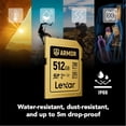 thumbnail image 3 of Tarjeta de memoria Lexar Armor Gold 512 GB UHS-II V60, 3 of 9