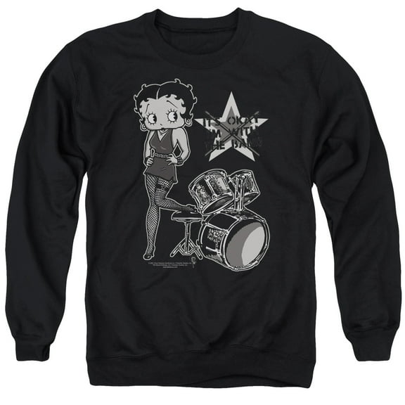 Betty Boop - With The Band - Crewneck Sweatshirt - XX-Large