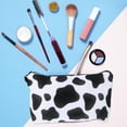 thumbnail image 1 of SOPOTUTU 1Ud Bolsa De Cosméticos Con Estampado De Vaca Para Organización Y Viaje, 1 of 6
