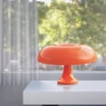 thumbnail image 4 of Medusa Table Lamp Retro Dome Glass Shade, Warm Orange Glow, Jelly-fish-Inspired Design, Modern Accent Lighting for Home & Office, 4 of 6