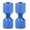 Blue, variant on YAHHU 2pcs Flange Alignment Pin Anodized Aluminum 1-1/8in Double Hole Pins Set for 0.5 to 14in 150LB Flanges M12 Thread Blue