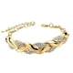 thumbnail image 2 of Pulseras para mujer, regalos para mujer, pulseras de pan de oro para mujer, cadena de cristal para boda, joyería, pulsera, 2 of 5
