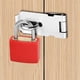thumbnail image 3 of Paquete de 8 cerraduras Candado pequeño con llave Equipaje Gimnasio Locker Lock Mini, 3 of 3