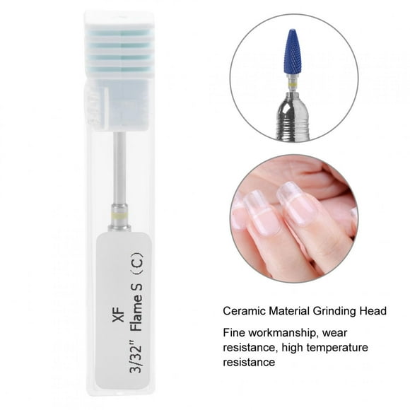 Nail Art Tools, 5 Types Nail Drill Bits Exhibition, Rotation Fashionable Shapes Personal Manicure Pedicure For Nail Salon
