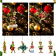 thumbnail image 3 of 18 Piezas De Adornos LabgPara Árbol De Navidad Grinch, Decoración Multicolor, 3 of 5