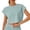 Light Green, variant on HXWCHs Women's Everyday Casual Soft Comfortable Breathable Short Sleeve T-Shirt Lightweight Summer Tee top XXL Light Purple