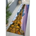 thumbnail image 3 of Farmhouse Rug, View Rugs, Lake Federa Landscape Rugs, Easy To Clean Rugs, Anti-Slip Carpet Rug, Nature Landscape Rugs, Customs Rugs, 3.3'x9.2' - 100x280 cm, 3 of 7
