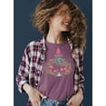 thumbnail image 2 of Frog And Mushroom Graphic Shirt T-shirt Color Women's, 2 of 3