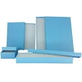 thumbnail image 2 of 888 Display - Pack of 6 Boxes of 7" x 5" x 1 1/4" H Light Blue Kraft Cotton Filled Jewelry Boxes, 2 of 4