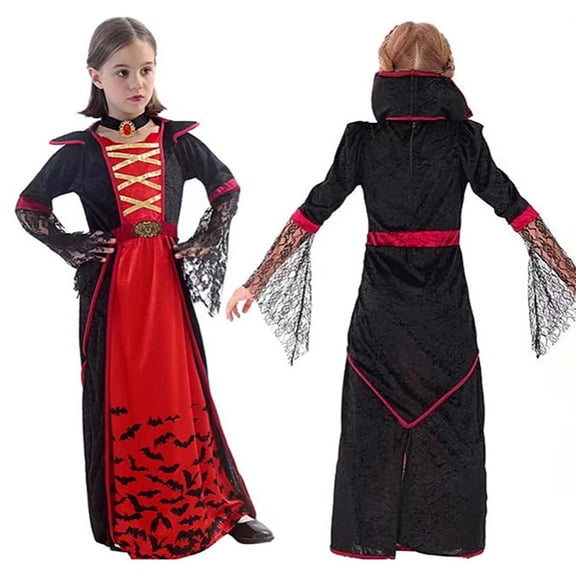 Halloween Dresss for Girls, Girls Halloween Dress for Kids Gothic Stage Performance Outfit Cosplay Party Wear Toddler Tutu Fancy, Halloween Gifts