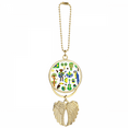thumbnail image 1 of Soccer Parrot Guitar Coffee Brazil Car Keychain Angel Wing Pendant, 1 of 4