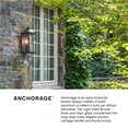 thumbnail image 4 of Hinkley Lighting - Anchorage - 1 Light Small Outdoor Wall Lantern in Traditional, 4 of 10
