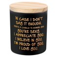 thumbnail image 1 of BFJLIFE Candles, regalos para hombre, romántico y único, para marido y novio, regalos para el Día del Padre, Navidad, aniversario de cumpleaños, calcetines, novedosa vela de soja con aroma a lavanda, 1 of 5