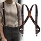 thumbnail image 1 of Tirantes para hombre Fernando con clips Ajustables café, 1 of 8