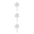 thumbnail image 3 of Naiovety Árbol de Navidad Topper Estrella Vacaciones Decoración Decoración personalizada Adorno de fotografía Al aire libre Copo de nieve Type1 NO1 Naiovety CBP443008, 3 of 6