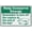 Warning Sign 1, variant on Site Safety Starts Here Sign 8"x12", Aluminum Tin Warning Signs for Home Outdoor Garden, Weatherproof Safety Sign for Worksite