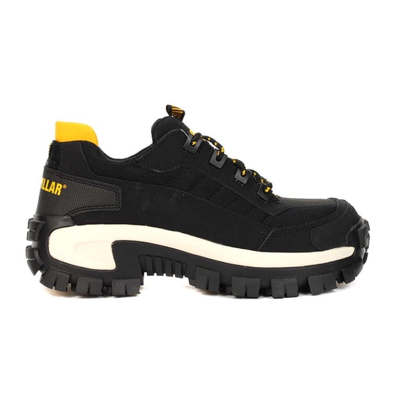 Caterpillar Men's Invader Black/Full Moon CSA Steel Toe Work Shoes P726026<span> - </span>10 (Wide)