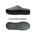 thumbnail image 5 of DL Memory Foam House Slippers for Men Indoor, Comfy Slip On Warm Winter Mens Bedroom Slippers, 5 of 7