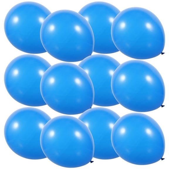 50 Pcs Royal Blue Latex Balloon Balloons Decor Wedding Girl Boy Ceremony Decorations Party Light Baby