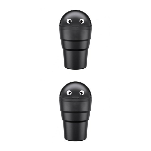sweethay Car Made Easy - And Clean Perfect Clean Can Easy Garbage Trash Car - Keeping Car Can New Car Black Can Material negro 2piezas