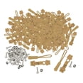 thumbnail image 4 of Zentra 200 Pieces Zipper Repair Kit Removable Multifunctional for Tent Purse Size 8 Khaki, 4 of 10