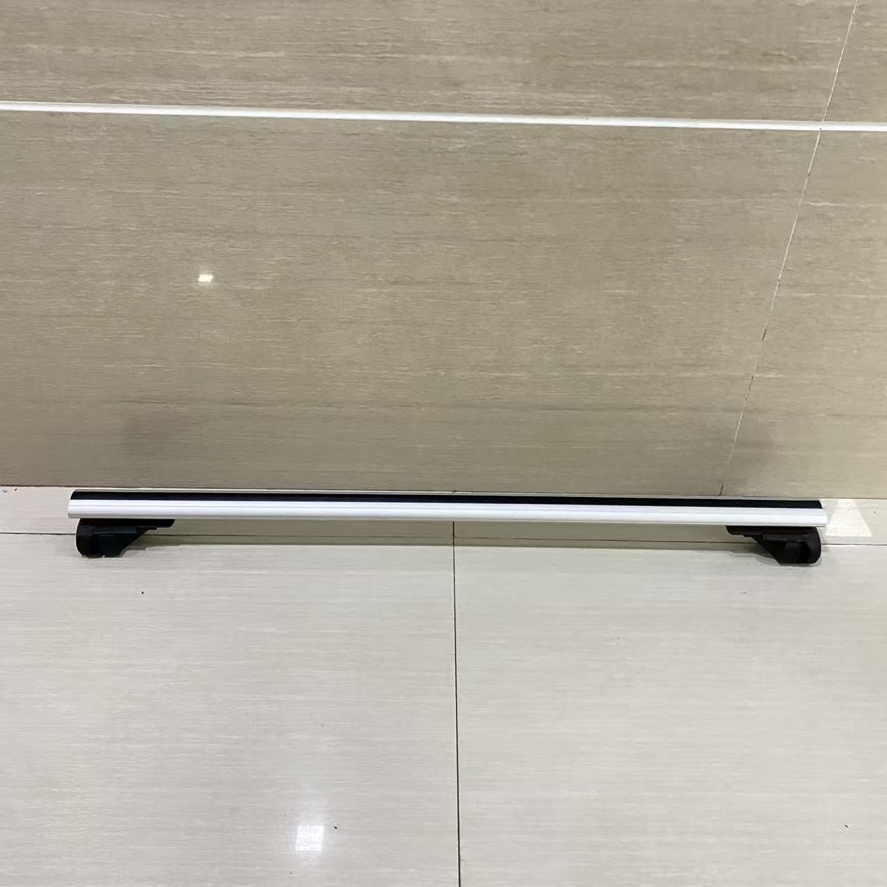 STALWARTX Luggage racks for motor cars,Cross Rail Roof Rack, 52 inches, Fits up to 46" Spans between Raised Side Rails with Gap, Pack of 2, Black/Silver