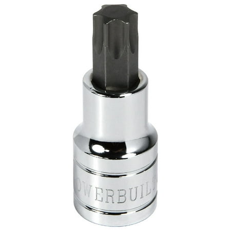 

Powerbuilt 1/2 Drive T-55 Torx Bit Socket Star Bit - 642400