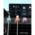 thumbnail image 6 of 3-Pack Magnetic Cable Clips, Adjustable Cord Holder for Under Desk Cable Management, Adhesive Charger Wire Organizer Keeper for Home Office Desk Phone Car Wall Desktop Nightstand, 6 of 8